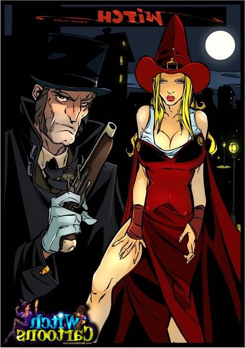 15P Witch uses magic to fuck