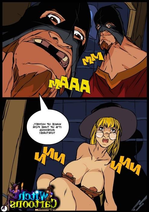 15P Witch uses magic to fuck
