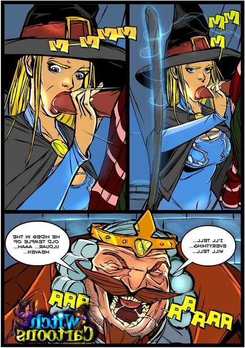 15P Witch uses magic to fuck