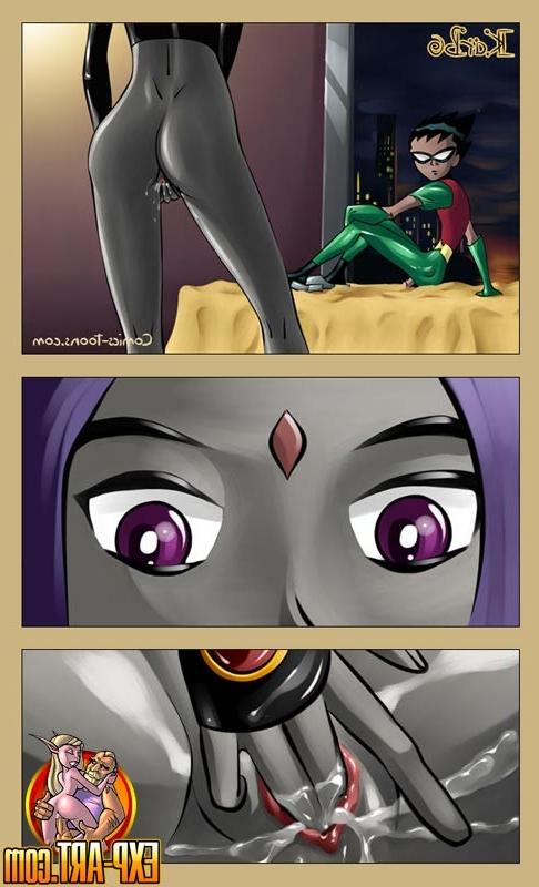 12P A Teen Titan threesome