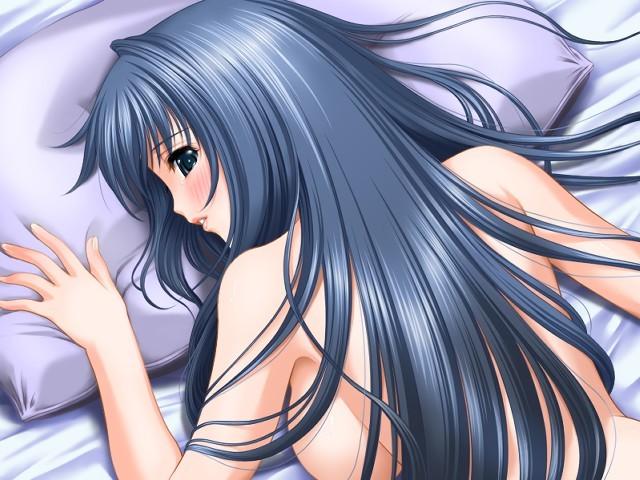 15P Sizzling hentai chick kissing with lust a handsome dude