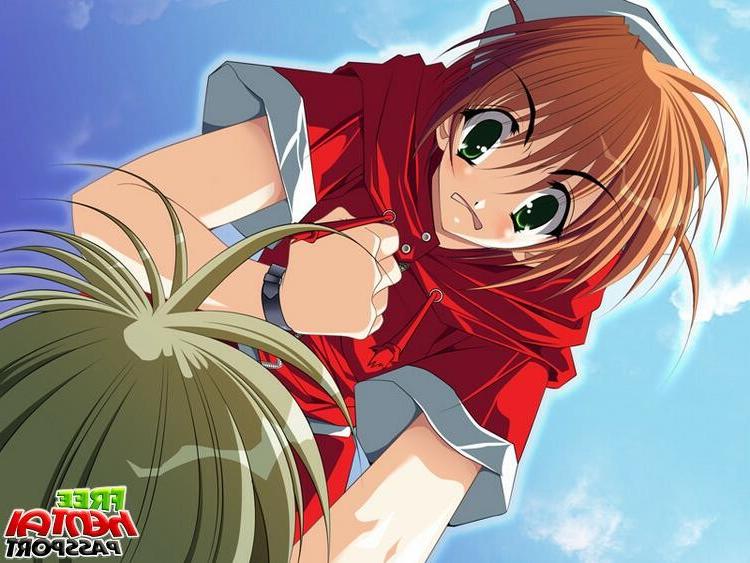 15P Hot redheaded hentai girl masturbating her wet pussy in the bath tube