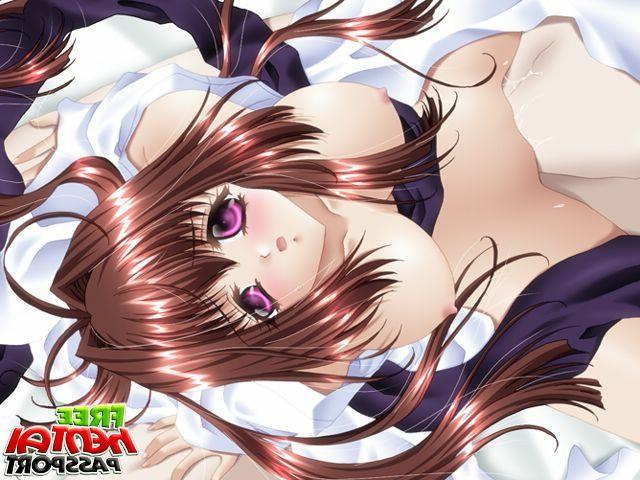 15P Brown haired hentai siren getting pounded by a giant cock hard