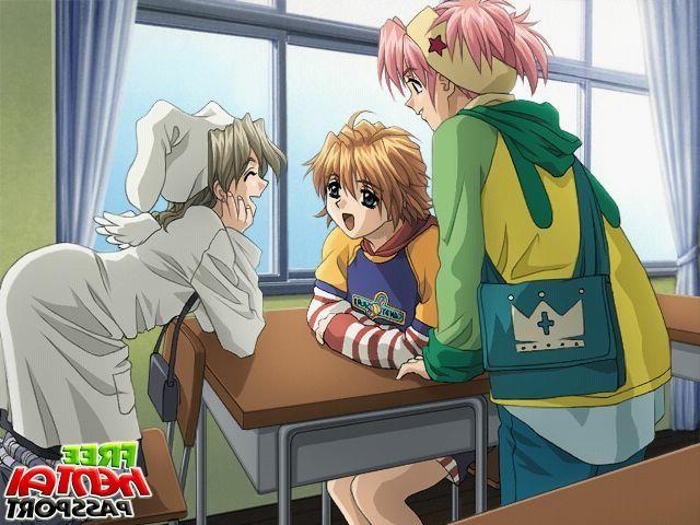 15P Three uninhibited hentai girls touching their perfect bodies with lust
