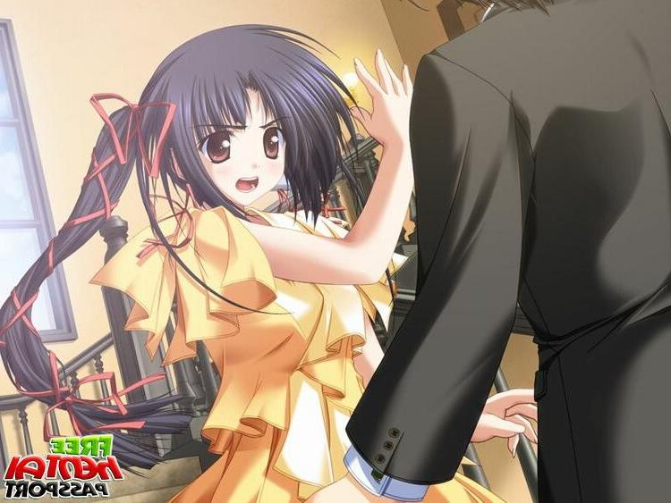 15P Petite hentai cutie touching her round breasts and wet cooshie with lust