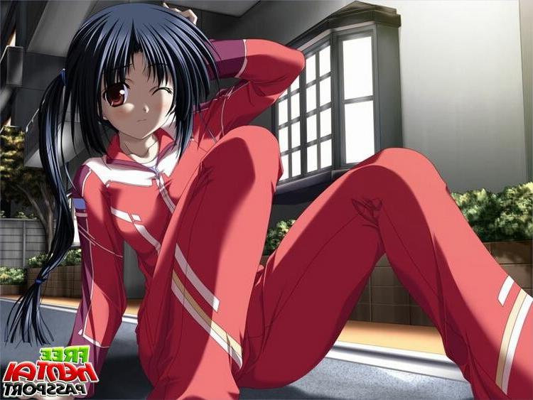 15P Petite hentai cutie touching her round breasts and wet cooshie with lust