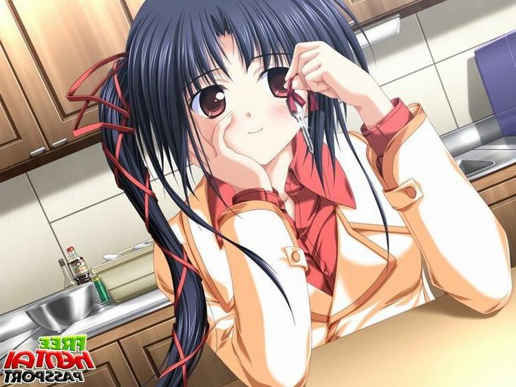 15P Petite hentai cutie touching her round breasts and wet cooshie with lust