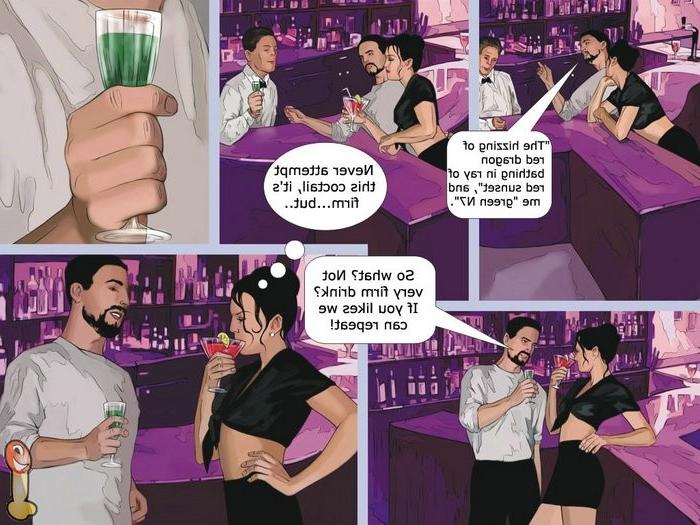 10P Most beautiful porn comic scene ever - Party girl gets hooked up