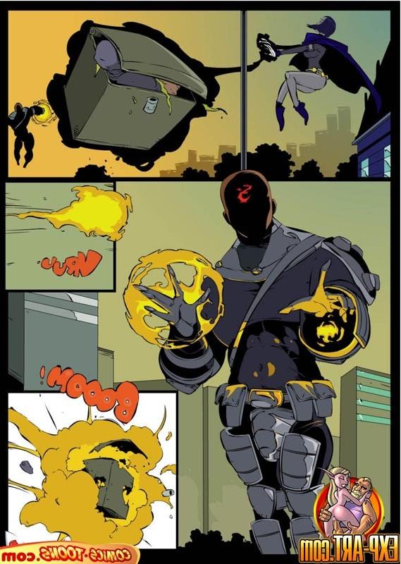 12P Raven Vs Slade in a Teen Titan Battle!