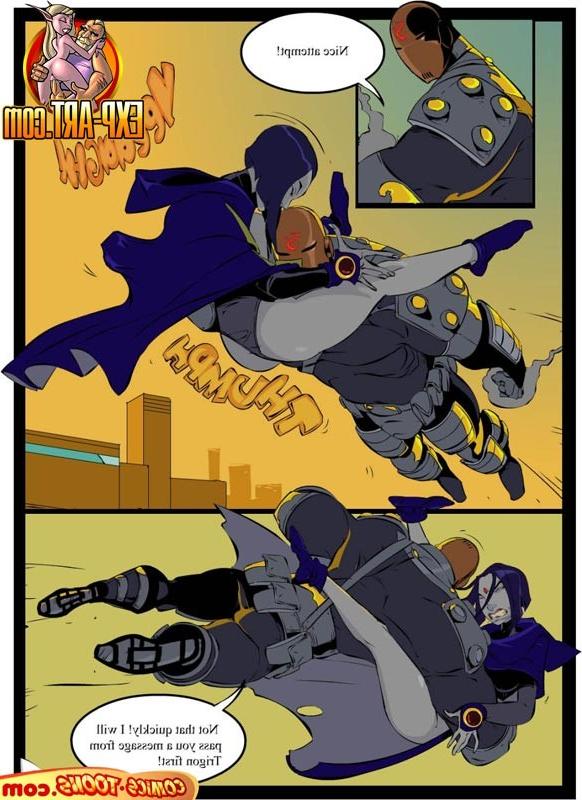 12P Raven Vs Slade in a Teen Titan Battle!