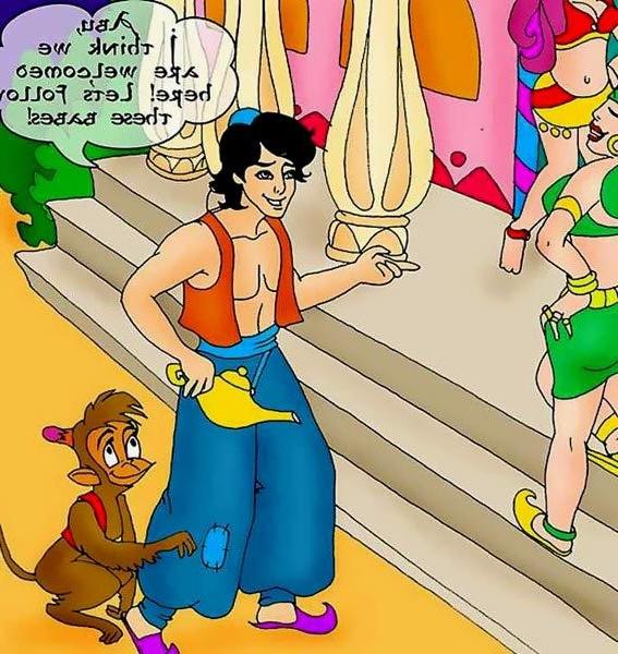 12P Virgin Jeannie strokes shy Aladdin untill gets banged
