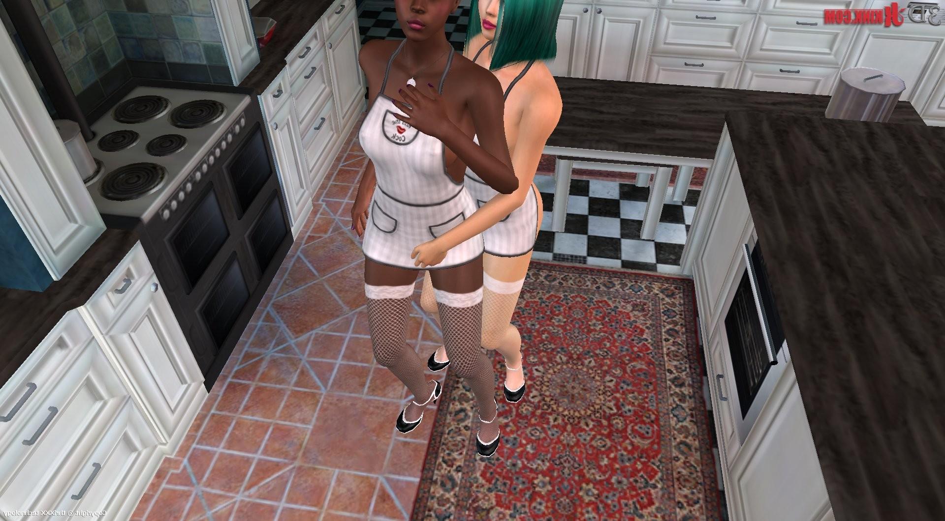 24P Hot BDSM sex action created in virtual fetish 3d sex game!