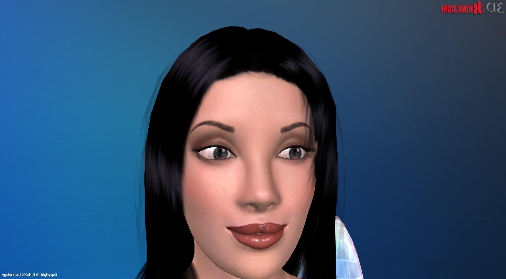 24P Hot BDSM sex action created in virtual fetish 3d sex game!