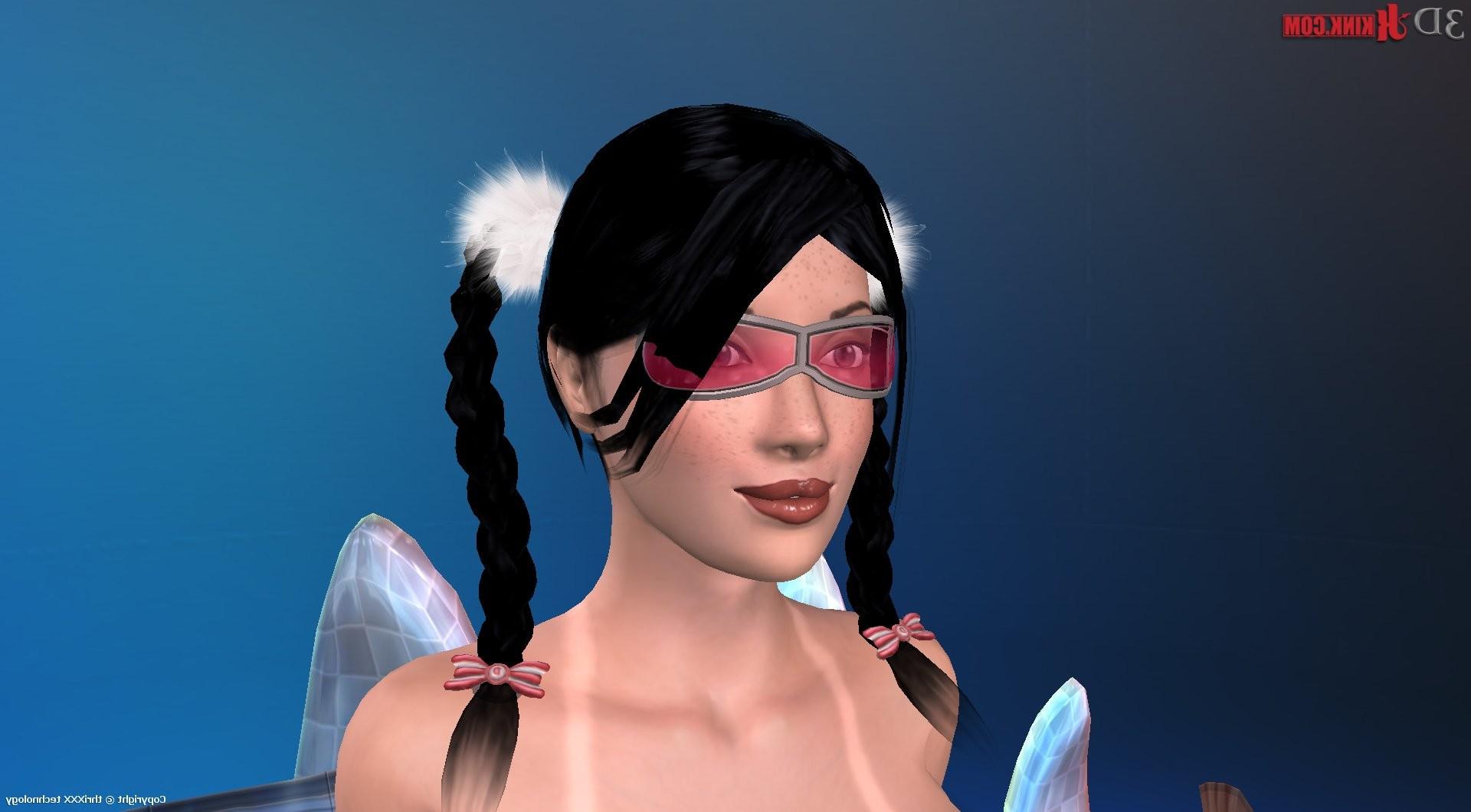 24P Hot BDSM sex action created in virtual fetish 3d sex game!