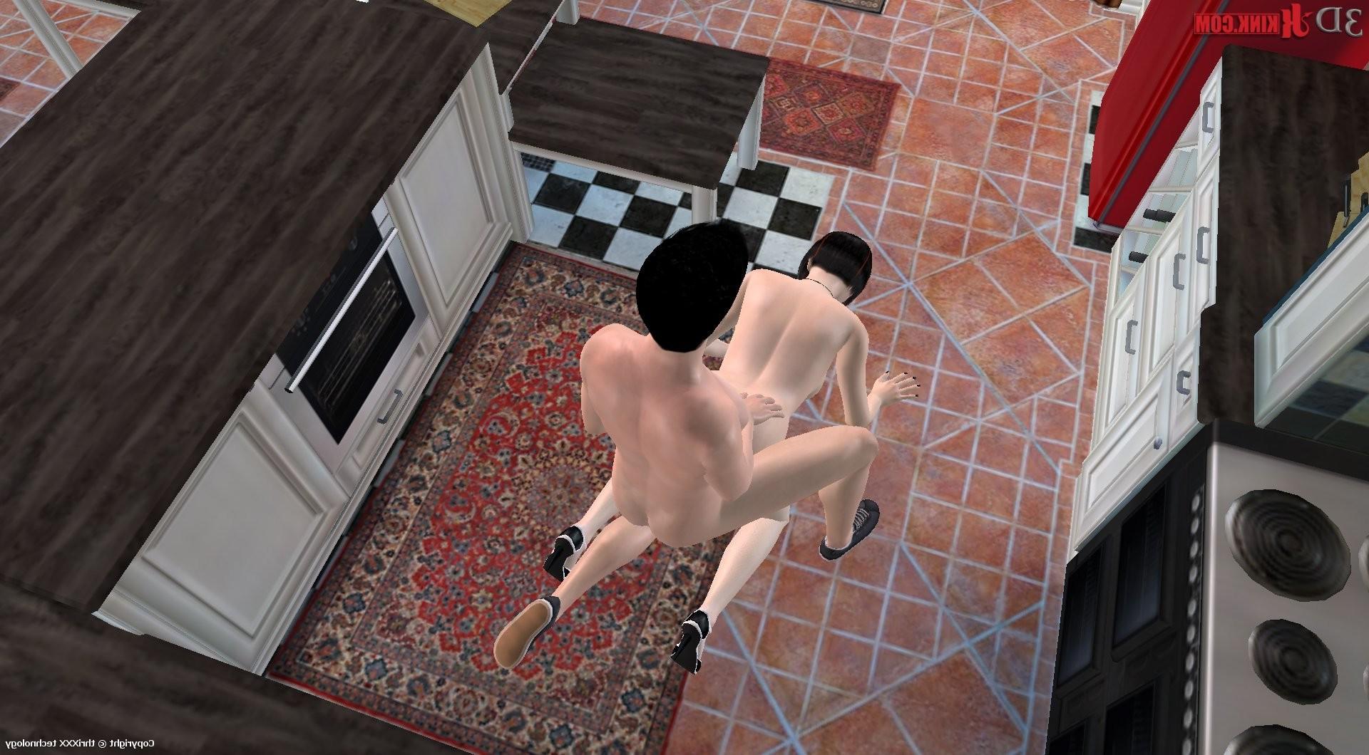 24P Hot BDSM sex action created in virtual fetish 3d sex game!