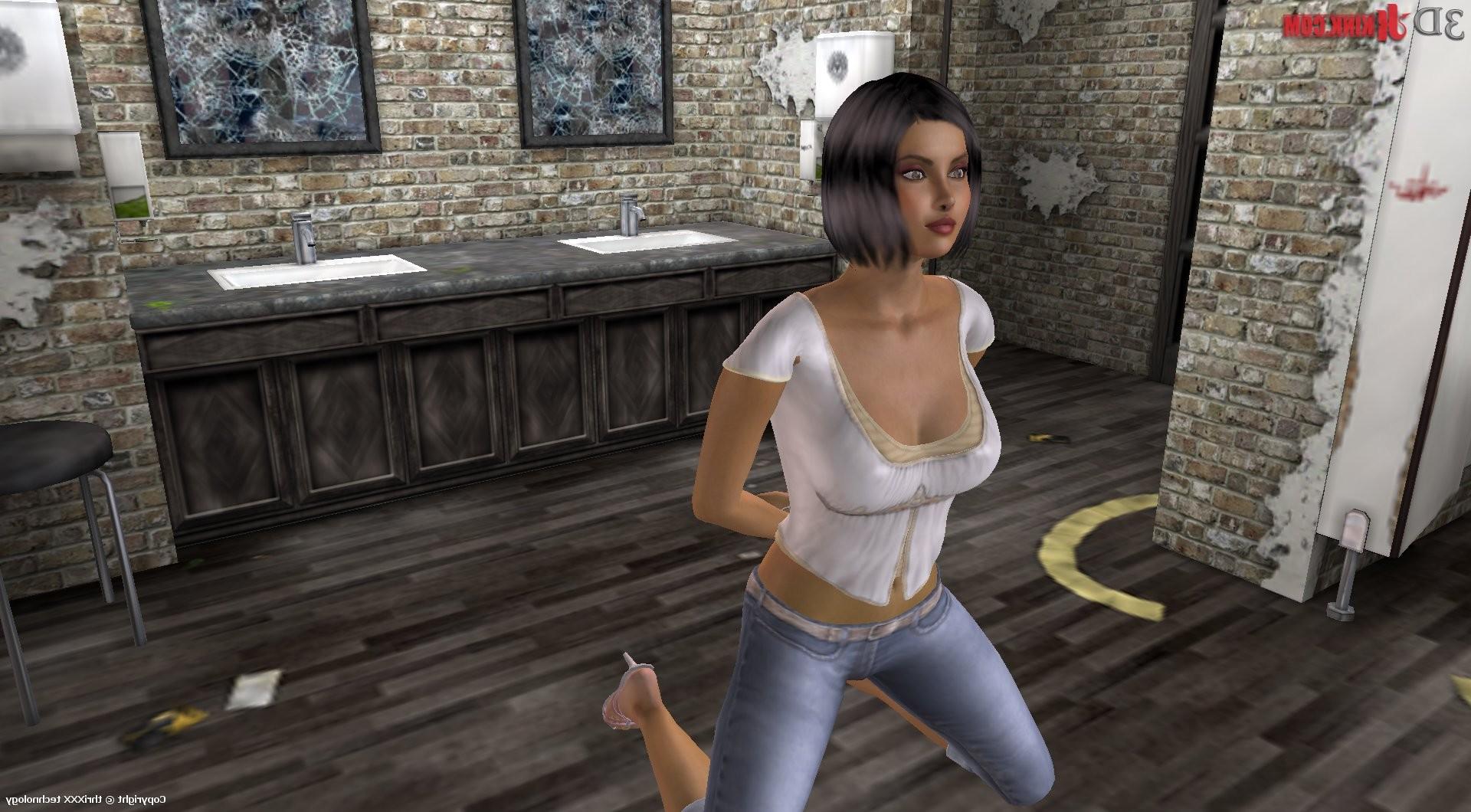 24P Hot BDSM sex action created in virtual fetish 3d sex game!