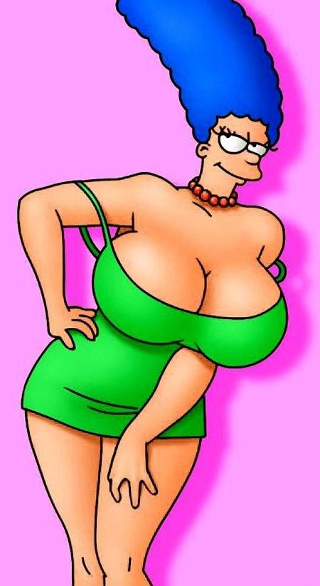 12P Sweet and lucky Marge fucked by hard dick and comes