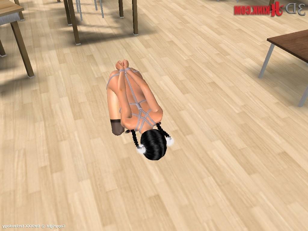 24P Hot BDSM sex action created in virtual fetish 3d sex game!
