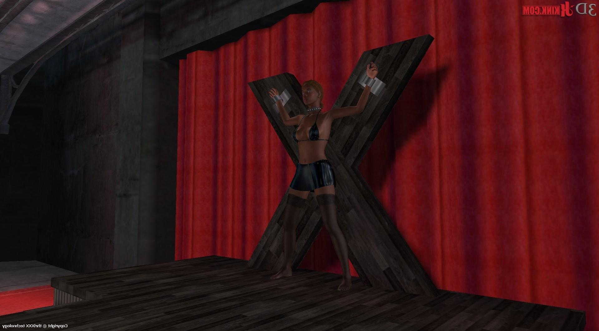 24P Hot BDSM sex action created in virtual fetish 3d sex game!