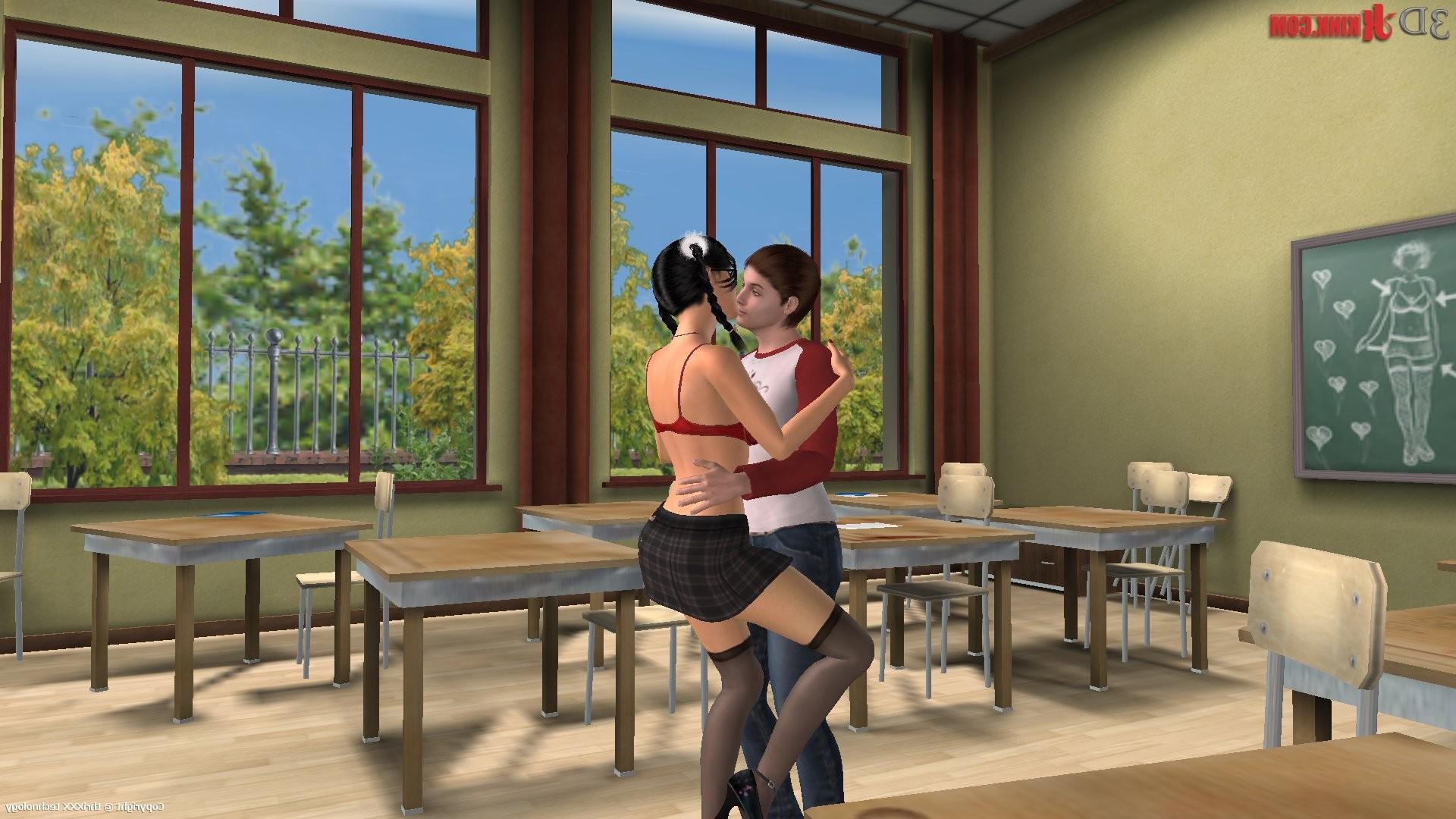 24P Hot BDSM sex action created in virtual fetish 3d sex game!