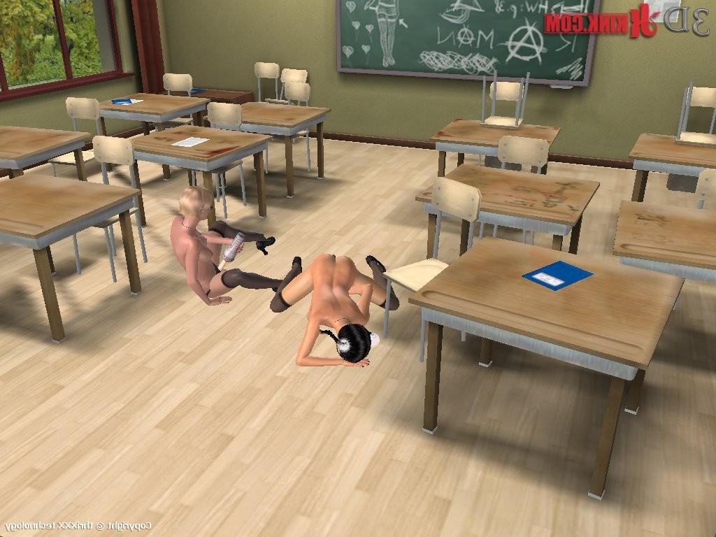 24P Hot BDSM sex action created in virtual fetish 3d sex game!