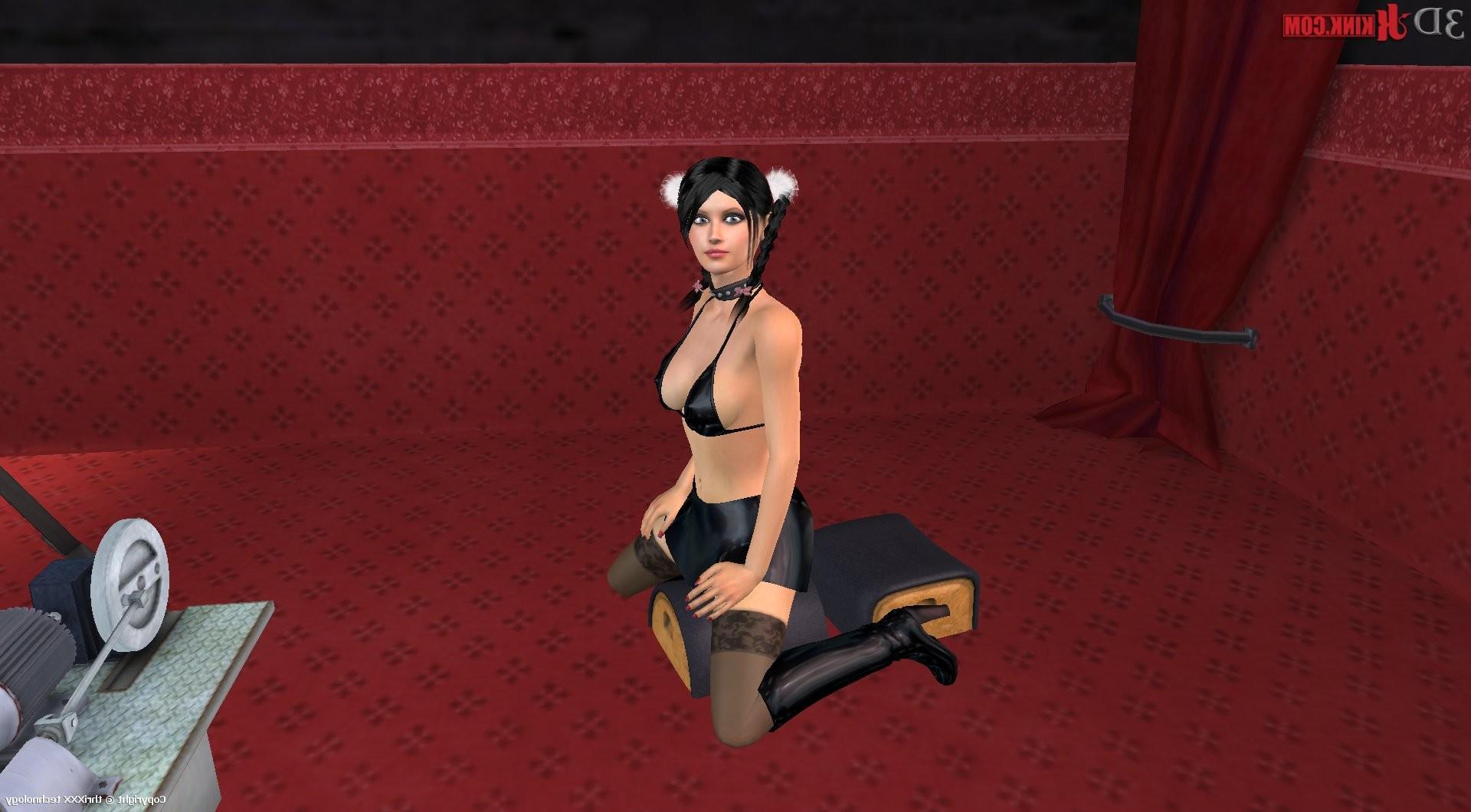 24P Hot BDSM sex action created in virtual fetish 3d sex game!