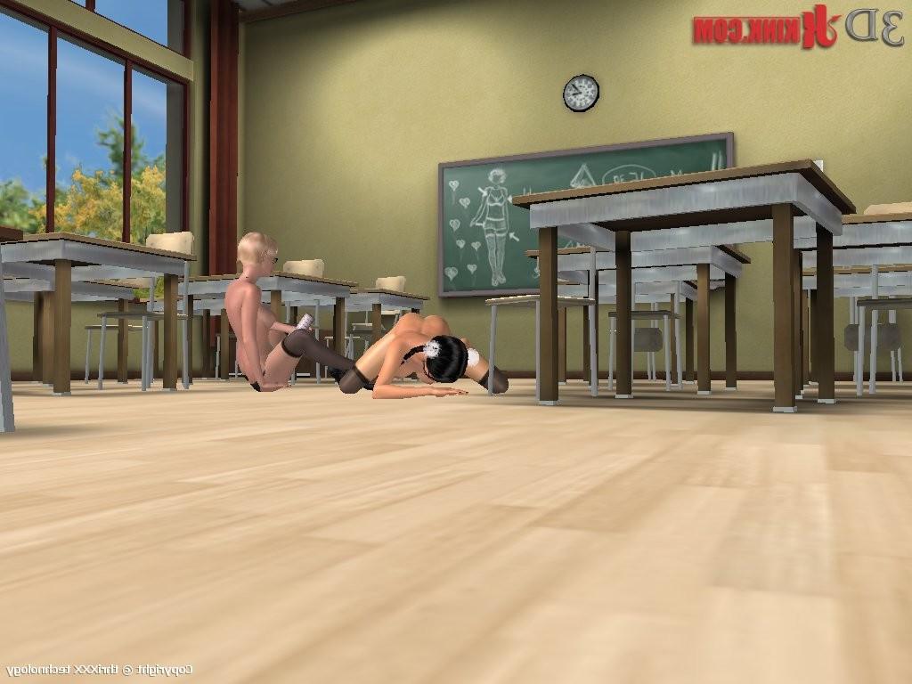 24P Hot BDSM sex action created in virtual fetish 3d sex game!