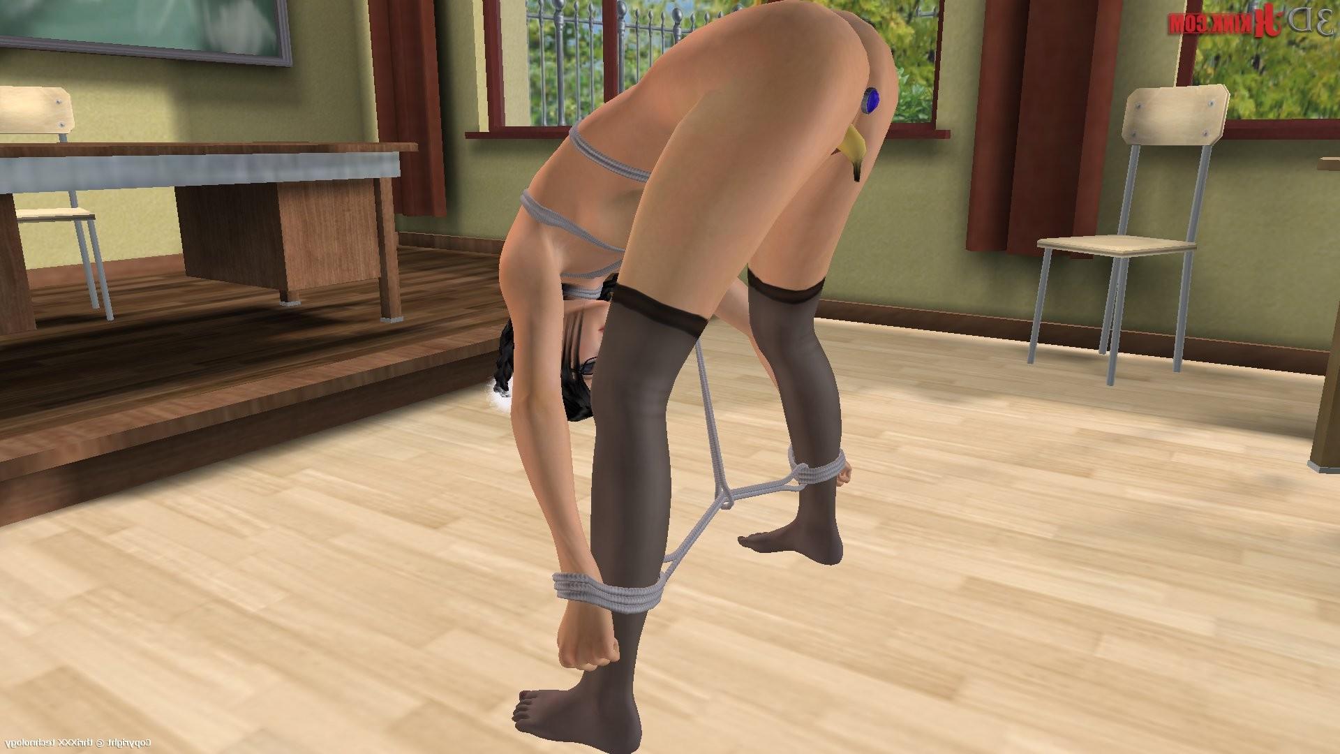 24P Hot BDSM sex action created in virtual fetish 3d sex game!