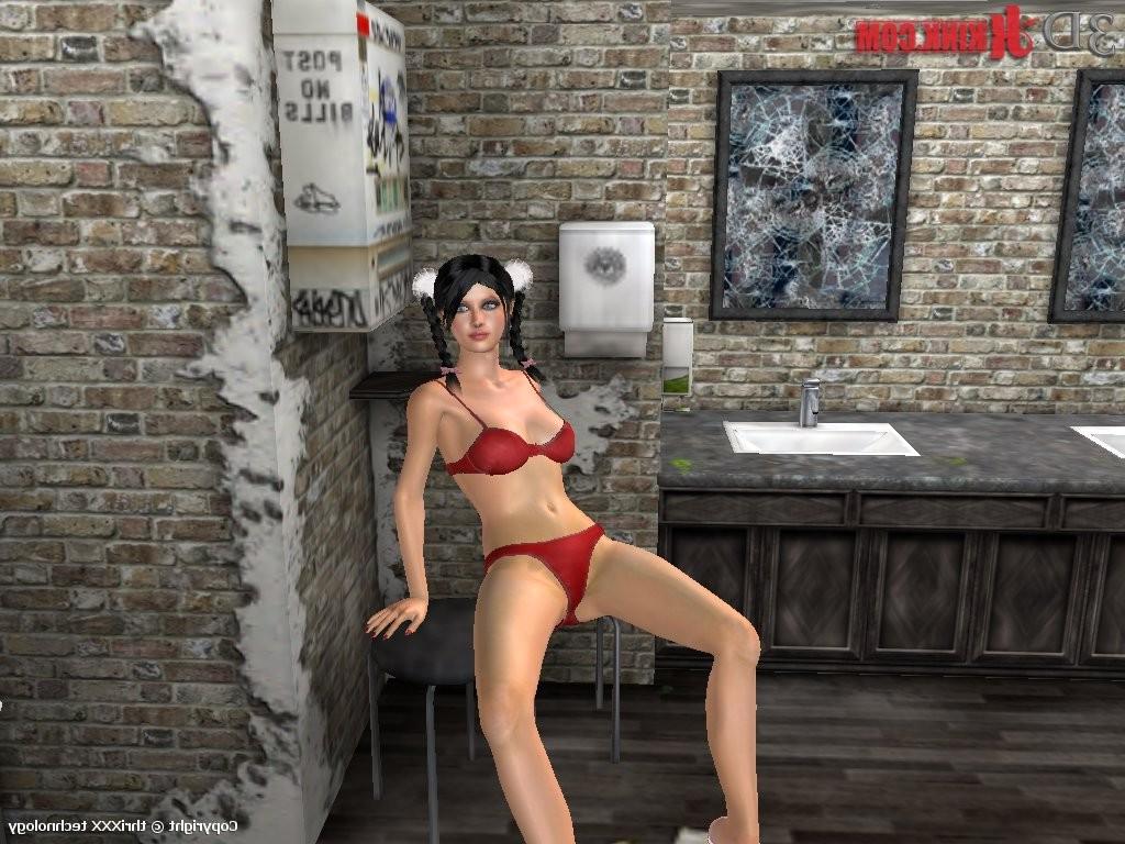 24P Hot BDSM sex action created in virtual fetish 3d sex game!
