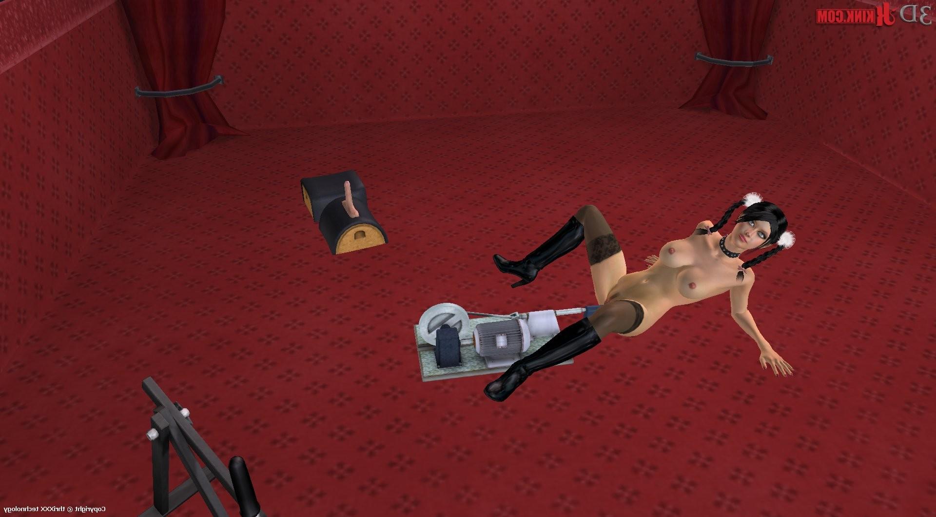 24P Hot BDSM sex action created in virtual fetish 3d sex game!