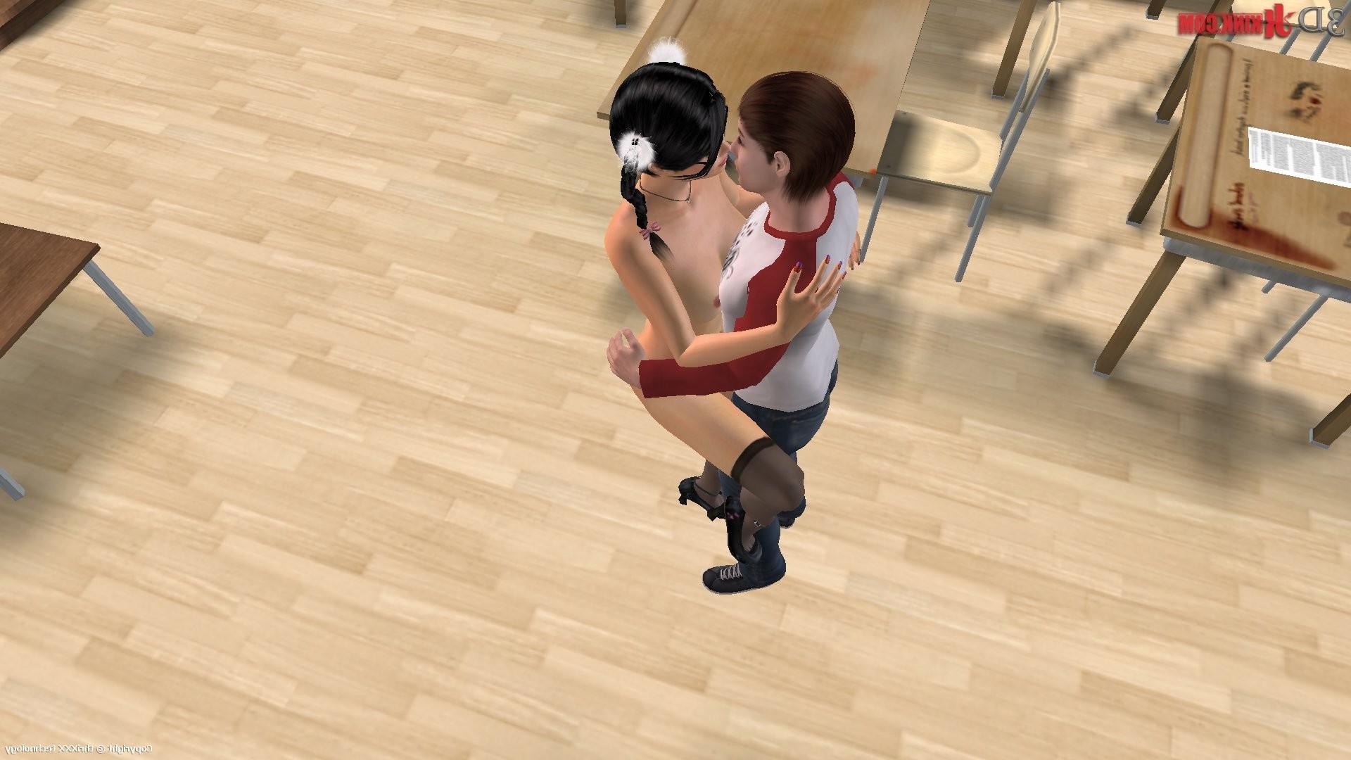 24P Hot BDSM sex action created in virtual fetish 3d sex game!