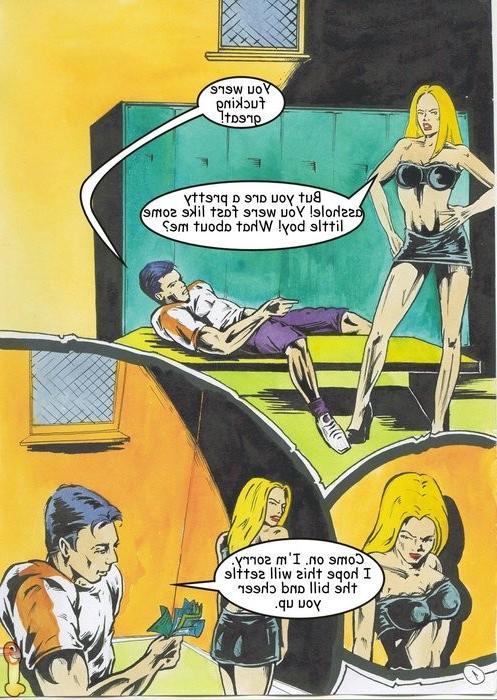 10P Gorgeous babe pleasures her rescuer