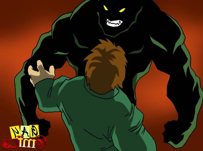 12P Filthy monster dominates a gay scientist who created it