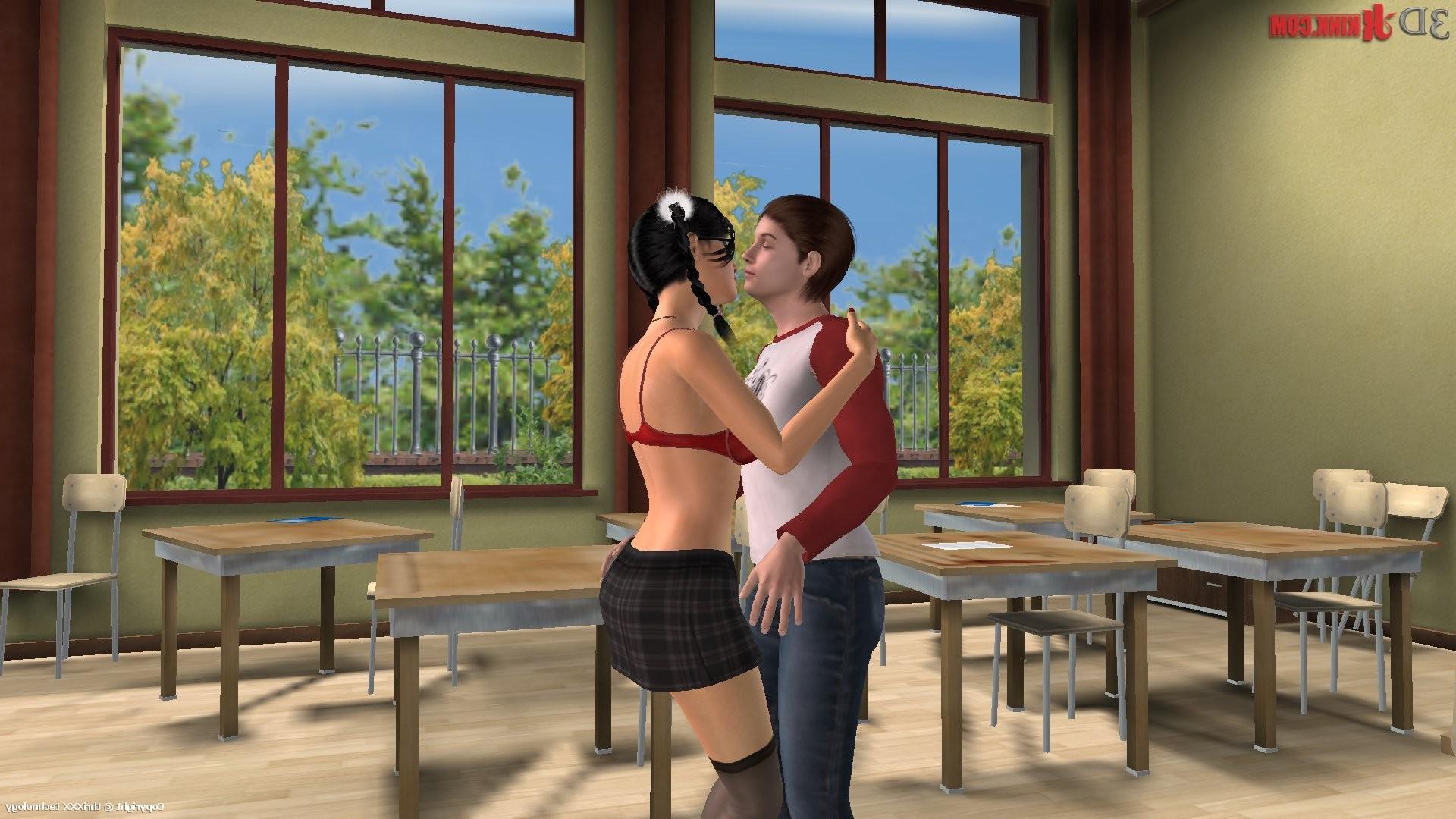 24P Hot BDSM sex action created in virtual fetish 3d sex game!