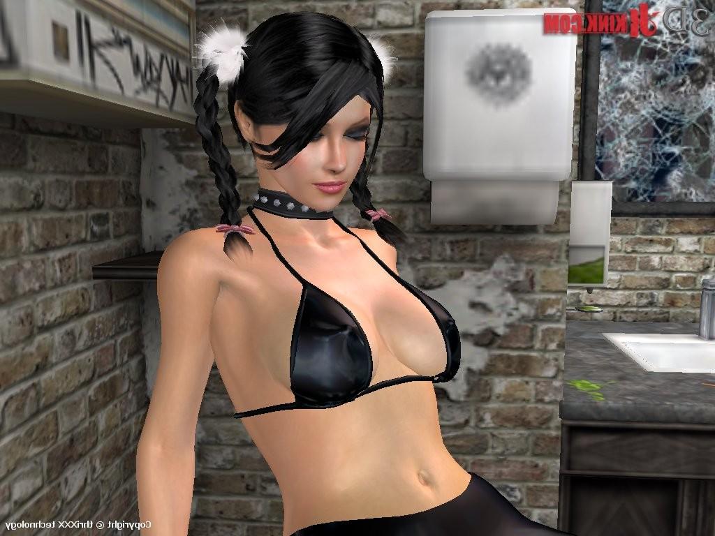 24P Hot BDSM sex action created in virtual fetish 3d sex game!