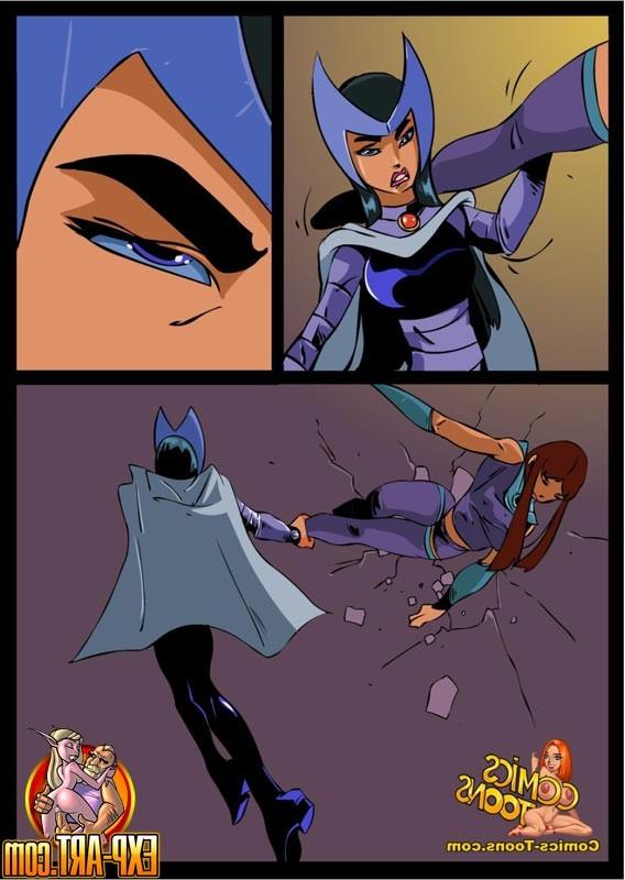 12P Teen Titan Starfire having lesbian sex
