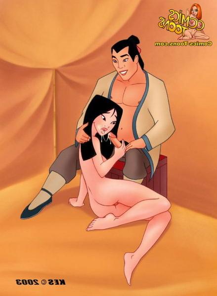 10P Mulan main Heroes in Great Porn Action