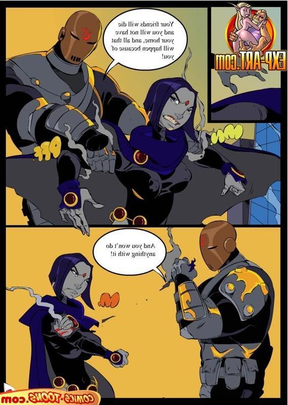 12P Raven Vs Slade in a Teen Titan Battle!