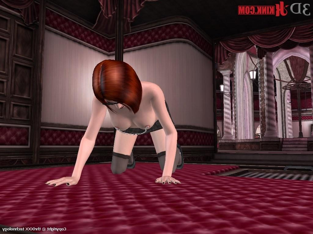 24P Hot BDSM sex action created in virtual fetish 3d sex game!