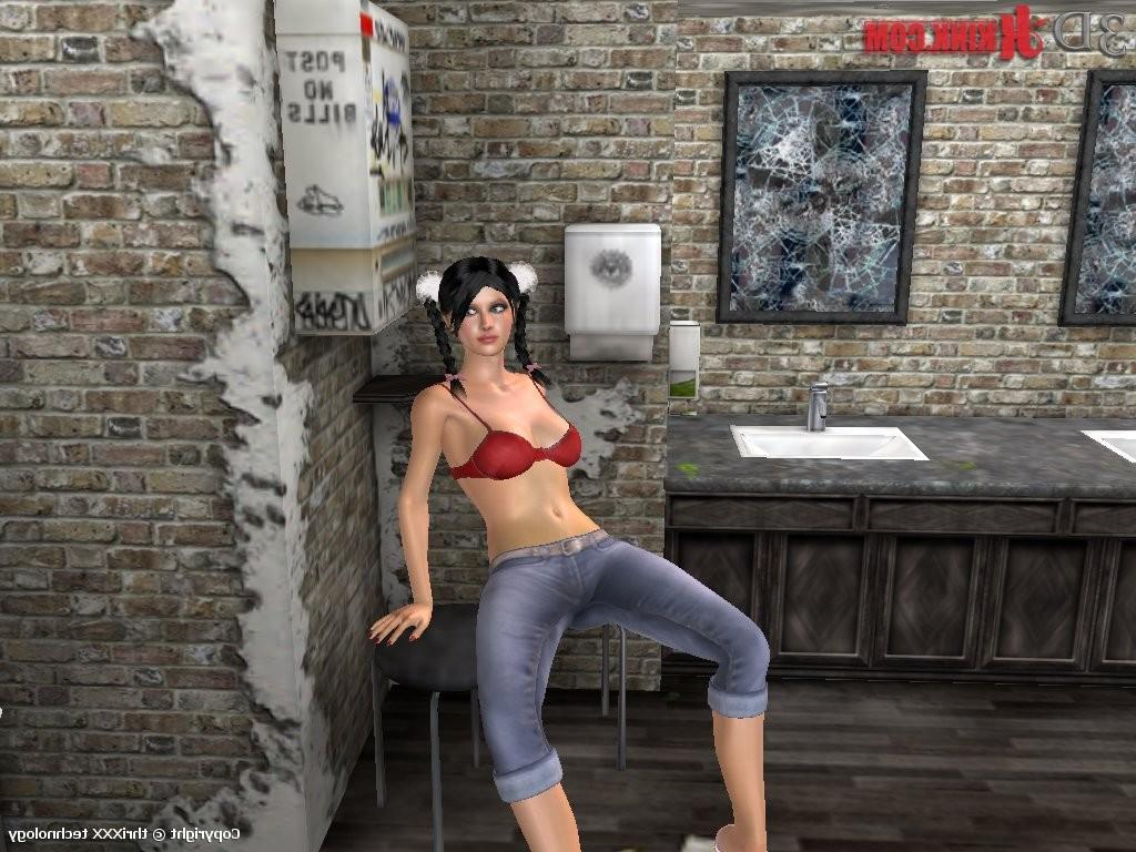 24P Hot BDSM sex action created in virtual fetish 3d sex game!