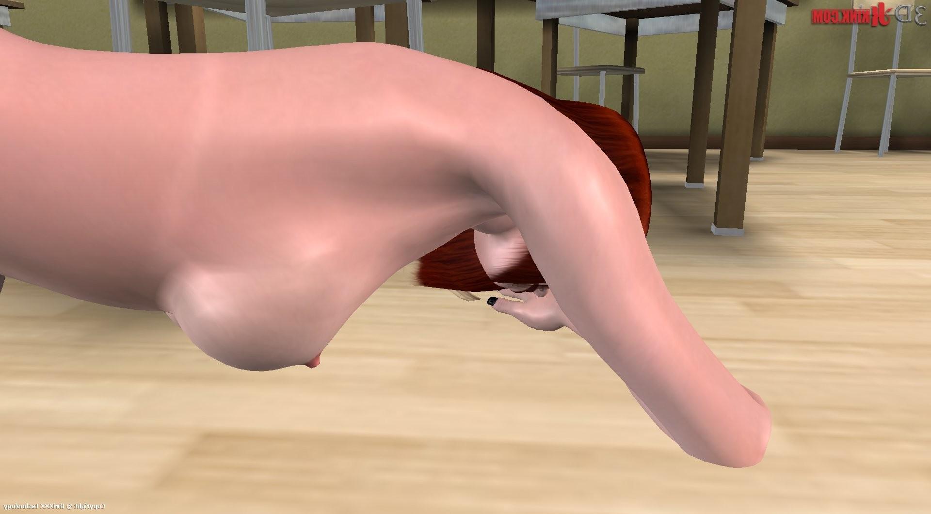 24P Hot BDSM sex action created in virtual fetish 3d sex game!