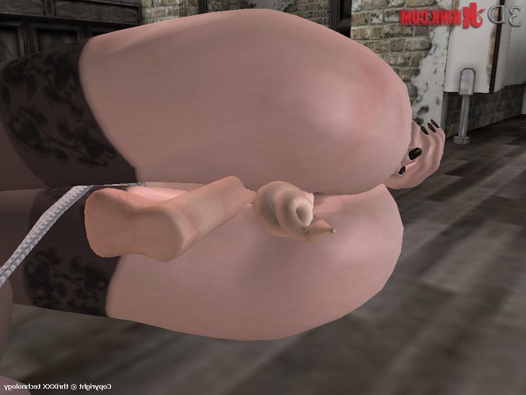 24P Hot BDSM sex action created in virtual fetish 3d sex game!