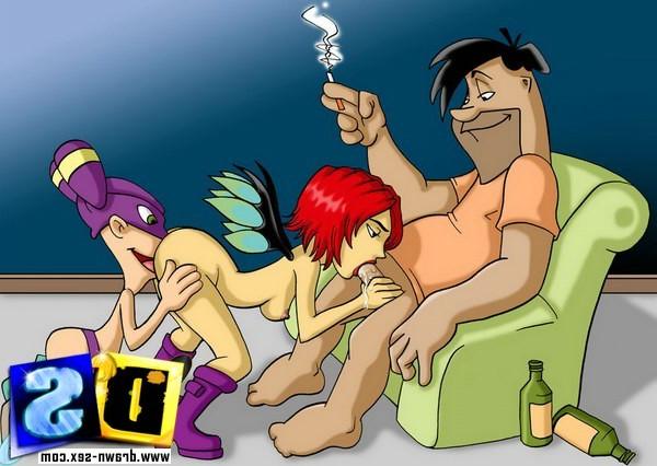 14P Cartoons mit besonders tiefen Penetrationen