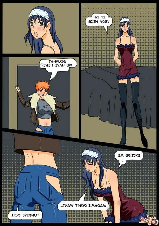 10P Maid under transsexual attack