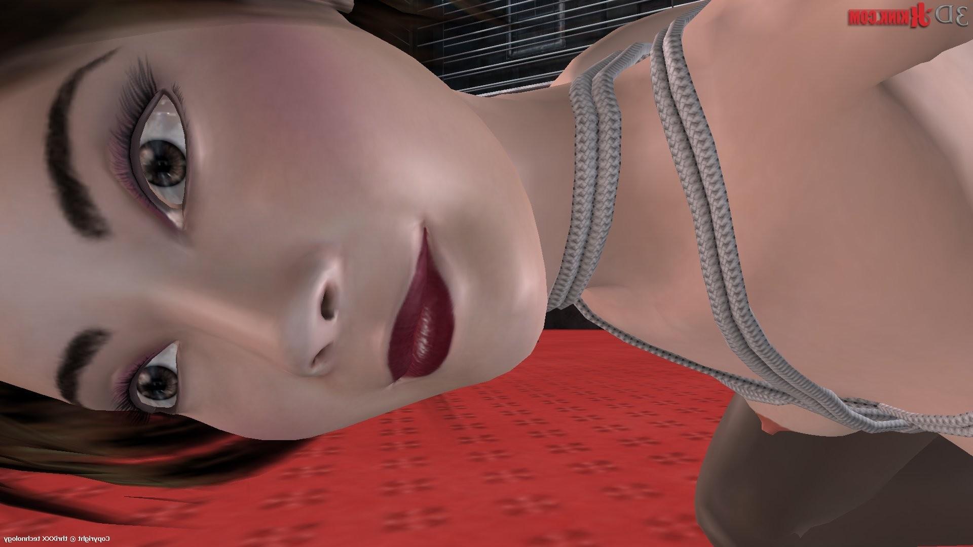 24P Hot BDSM sex action created in virtual fetish 3d sex game!
