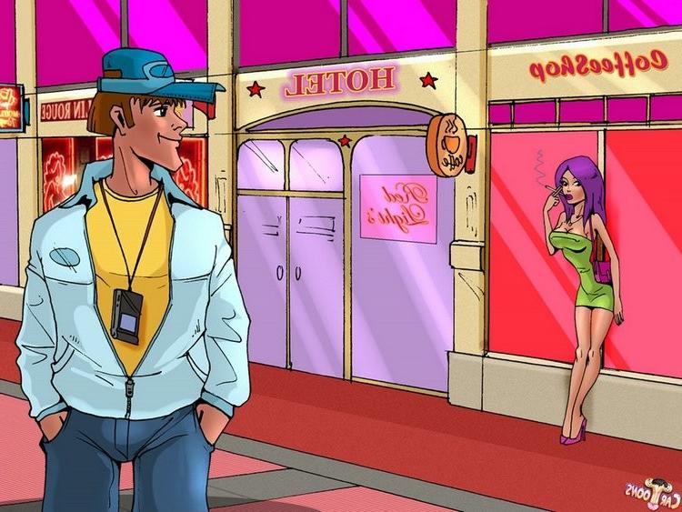 10P His lucky transsexual pickup