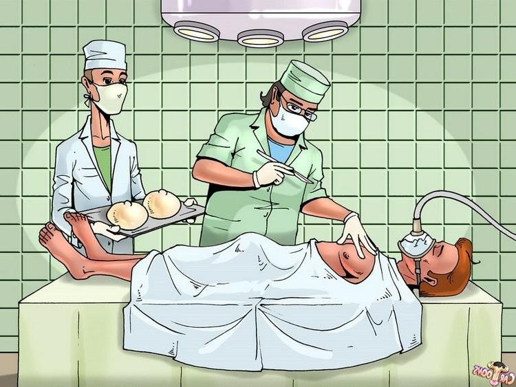 10P Plastic surgeon uses shemale patient