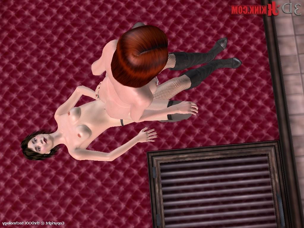 24P Hot BDSM sex action created in virtual fetish 3d sex game!