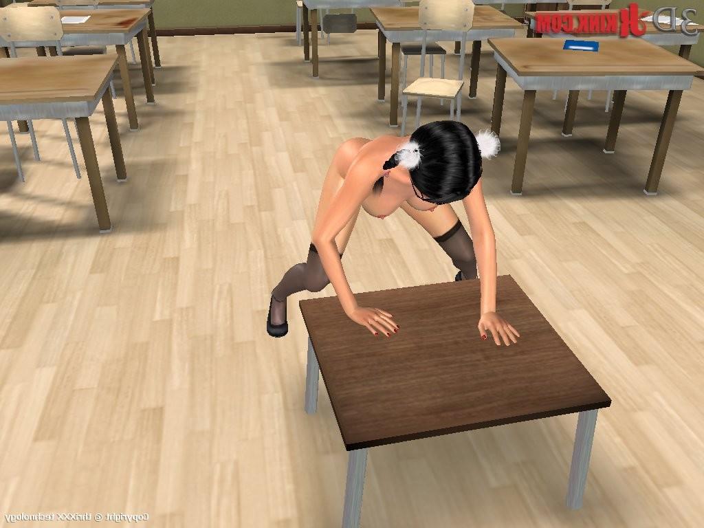 24P Hot BDSM sex action created in virtual fetish 3d sex game!