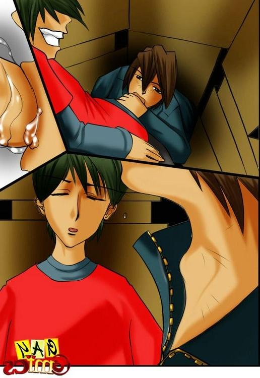 12P Adventurous boy gets his chute plugged with huge stiff dick